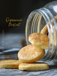 Foto resep Osmaniah Biskuit (renyah tanpa telur dan mixer)