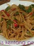 Tumis kentang pedas