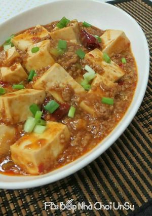 Hình của món Đậu hũ sốt thịt bằm 마파두부.
