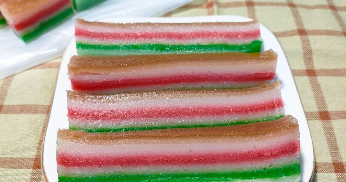 Kue Lapis Pepe / Lapis Tapioka (khas Betawi)