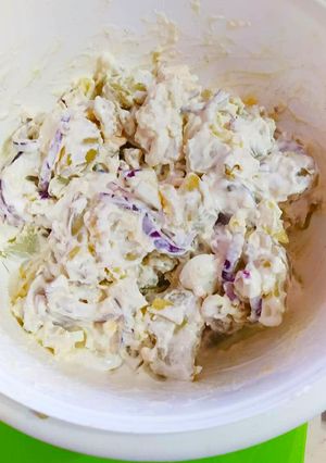 Krumplisaláta recept fotója