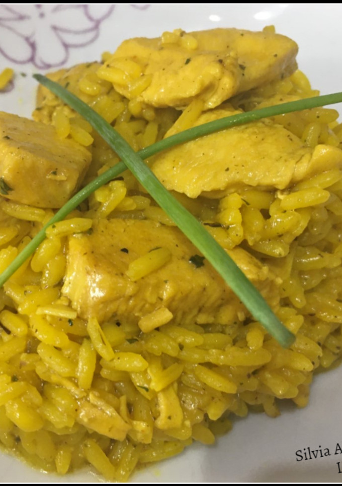 Una foto de Arroz con pollo