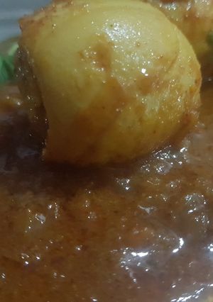 A picture of Dhaba style Egg Curry Recipe I Egg curry Recipe I Anda masala curry Recipe.