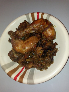 A picture of Pepper chicken.