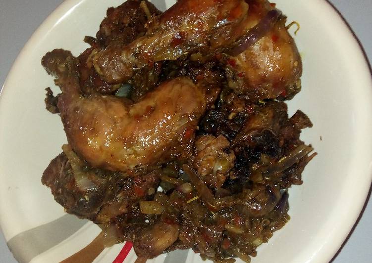 Simple Way to Prepare Homemade Pepper chicken | This is Recipe So Simple You Must Undertake Now !!