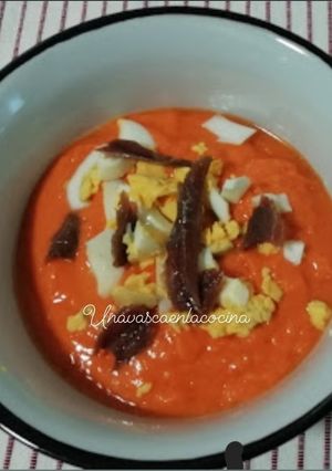 Una foto de Salmorejo a mi manera
