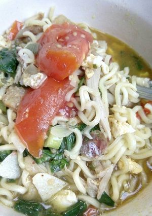 Foto resep Mie jawa rasa soto ayam