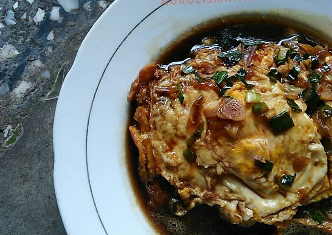 Telur Ceplok Kuah Kecap