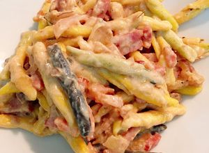 Foto principal de Pasta a la "carbonara" dulce