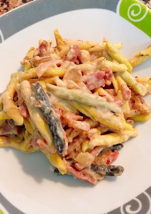 Foto principal de Pasta a la "carbonara" dulce