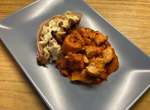 Harcsapaprikás túróscsuszával recept fotója