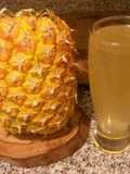 Refresco de cáscara de piña