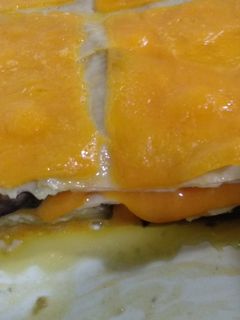 Una foto de Pastel de berenjena