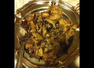 Une photo de Poêlée de champignons forestiers (girolles pleurotes cèpes et pieds de mouton)
