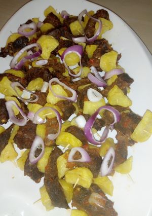 A picture of Nama Mai dankali.