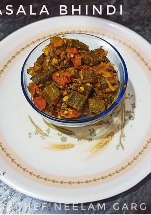 मसाला भिंडी (Masala bhindi recipe in hindi) रेसिपी मुख्य फोटो