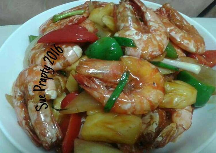 Resep Udang Asam Manis Anti Gagal