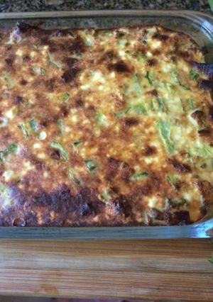 Una foto de Tortino de zucchini y ricotta