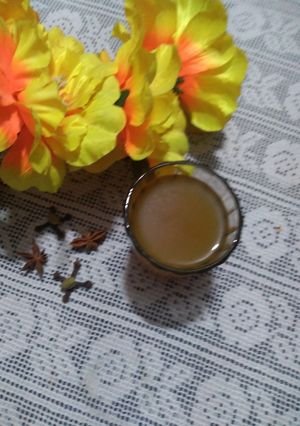 A picture of Kashmiri Kahwah.