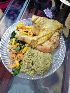 Una foto de Arroz verde