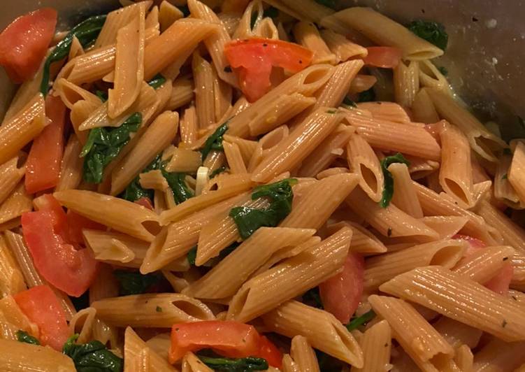 Steps to Cook Delicious Parveen’s vegan lemon lentil pasta