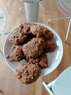 Una foto de Galletas de chocolate