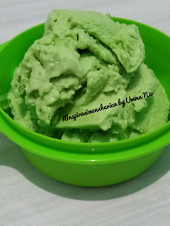 Foto resep Ice Cream Alpukat (Cemilan Anak)