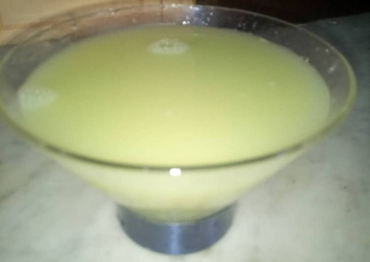 Easiest Way to Make Homemade Cucumber and lemon grass juice