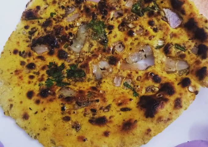 Missi roti Recipe by Anjali Pakhre - Cookpad