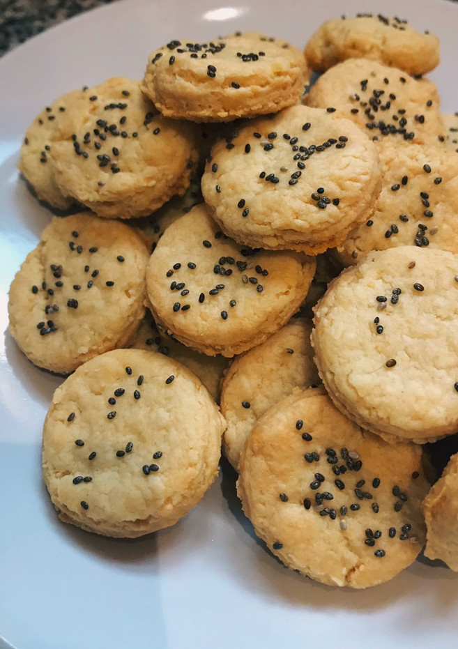 Una foto de Galletitas de queso
