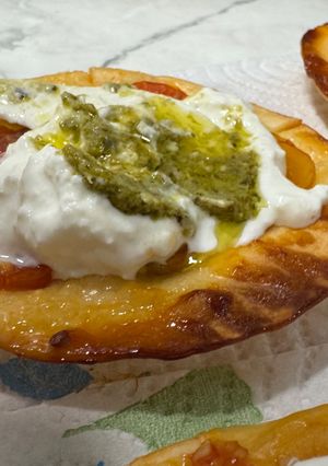 Una foto de Mini tatin de tomates cherry