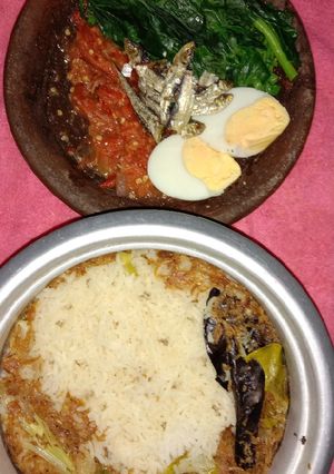 Foto resep Nasi liwet rice cooker