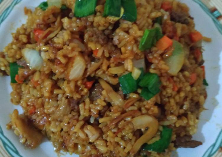 Resep Nasi goreng jamur tiram yang Bikin Ngiler