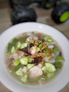 Foto resep Tekwan ayam kuah Udang