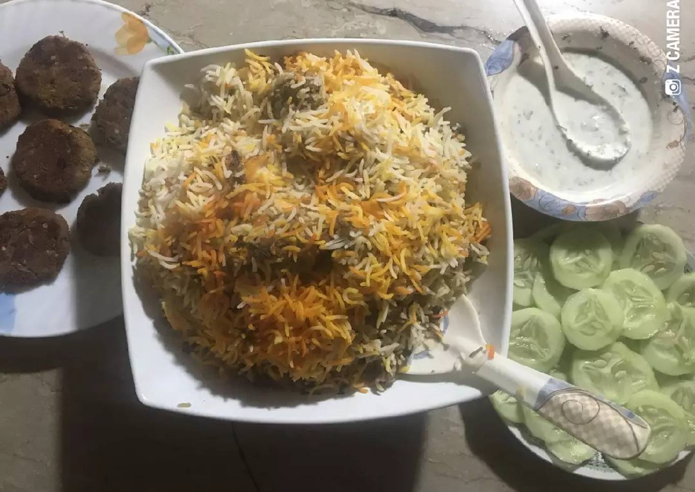 Chicken biryani