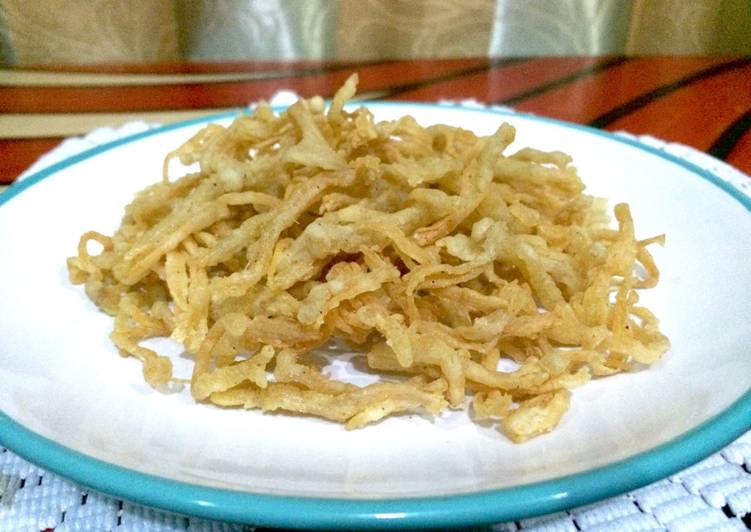 Resep Jamur Enoki Goreng oleh Marlina Rosa Cookpad