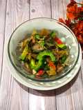 Tumis Jantung Pisang Pare