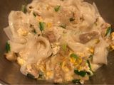 Cheese Pork Egg with Noodles