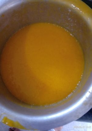 A picture of Mangoes juice recipe.
