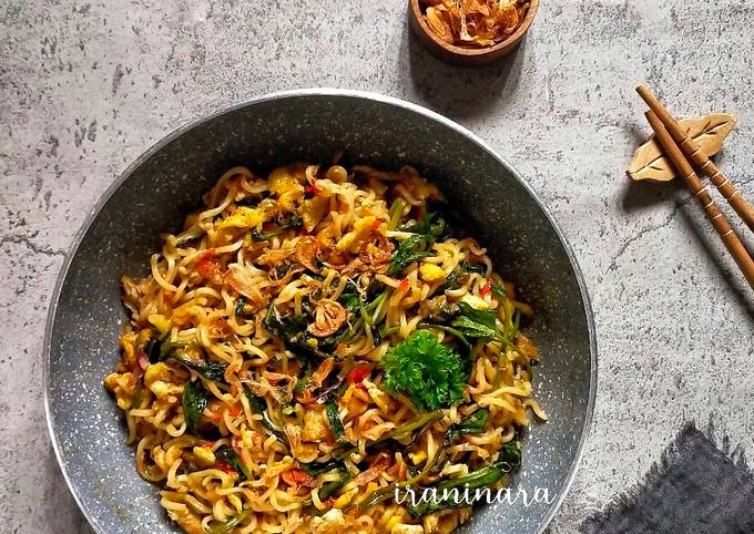 Resep Mie Kangkung Belacan Oleh Irani Nara Cookpad