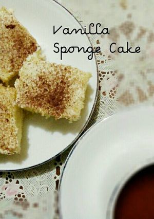 Foto resep Vanilla Sponge Cake - Anti Gagal, Hemat Bahan