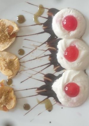 Una foto de Postre primavera