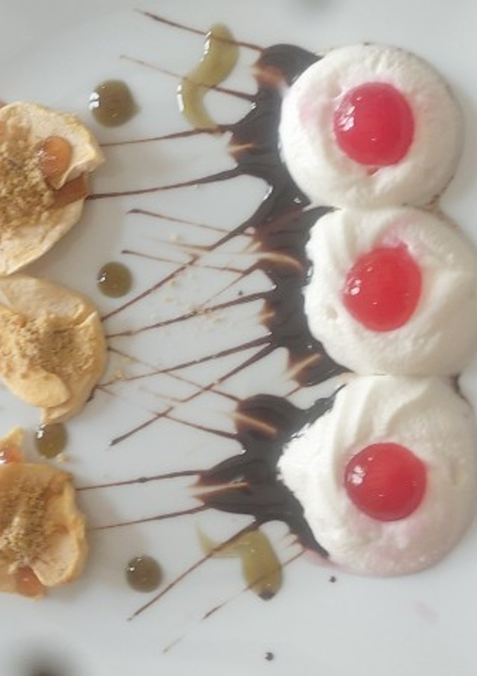 Una foto de Postre primavera