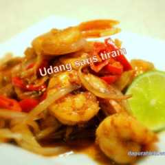 A picture of Udang saus Tiram.