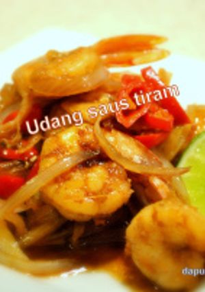 Foto resep Udang saus Tiram