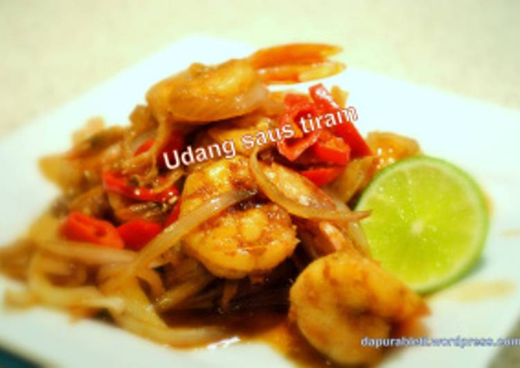 makanan Udang saus Tiram Anti Gagal