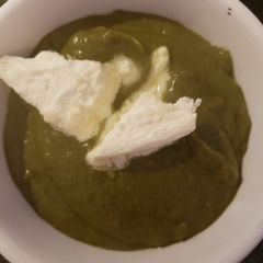 A picture of Sarso ka saag.