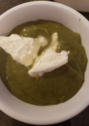 A picture of Sarso ka saag.