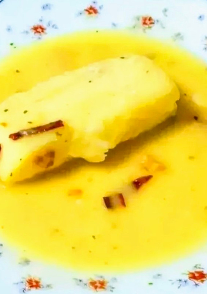 Una foto de Bacalao al pil-pil