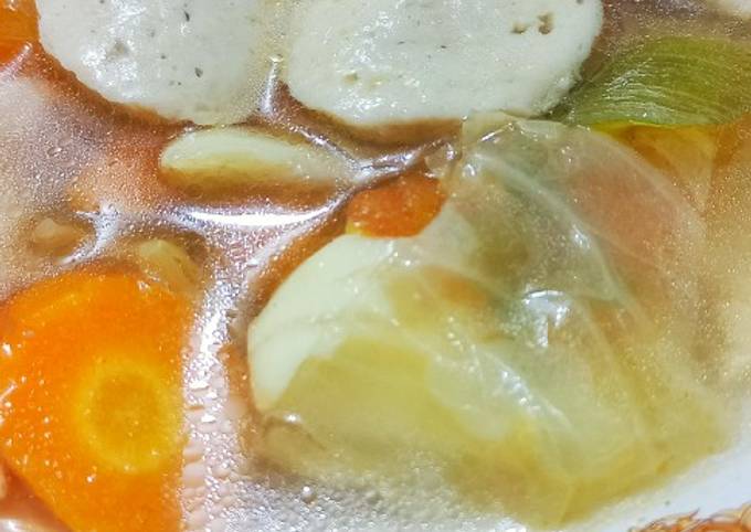 Resep Sop Bakso Sayur Oleh Putri Namira Adzani Cookpad